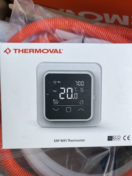 Mata grzewcza pod panele 18-20m2, podłogówka Thermoval wifi zestaw