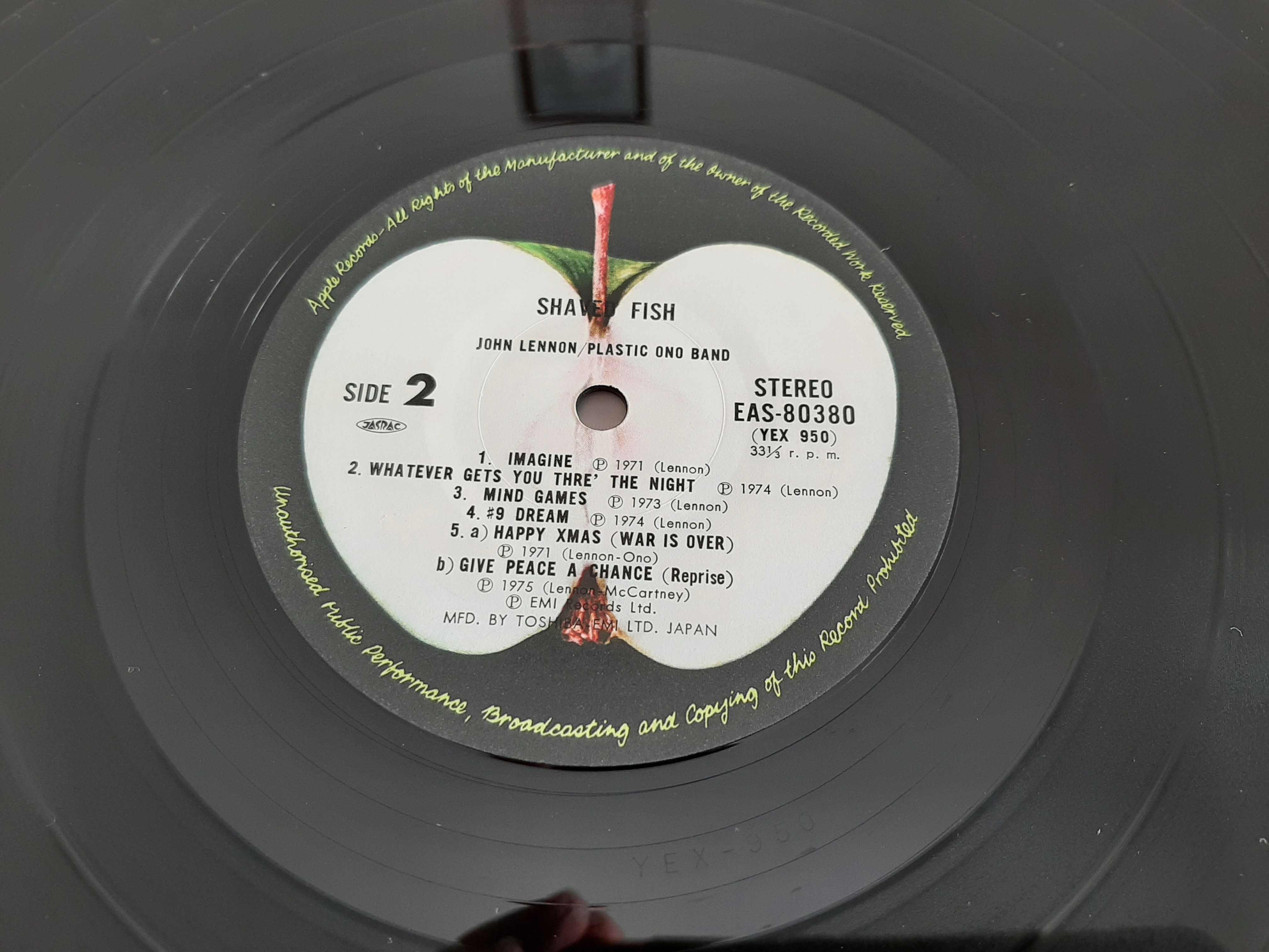 John Lennon/Plastic Ono Band - Shaved Fish - Japão - Vinil LP