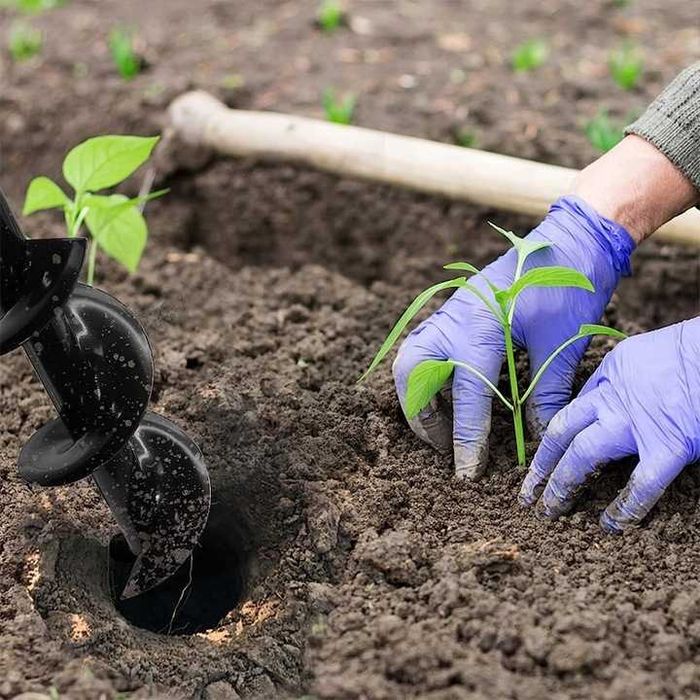 WIERTŁO ŚWIDER DO SADZENIA Na Wiertarkę Wkrętarkę 10x80cm Gleby ziemi