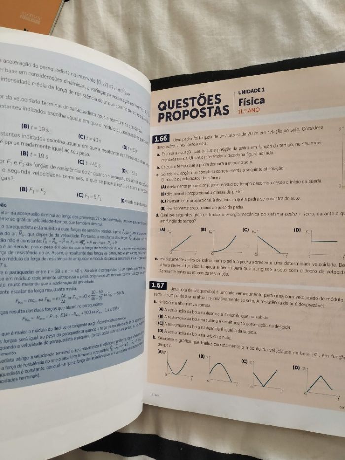 Livro preparação de exame/teste Fisica-Quimica A