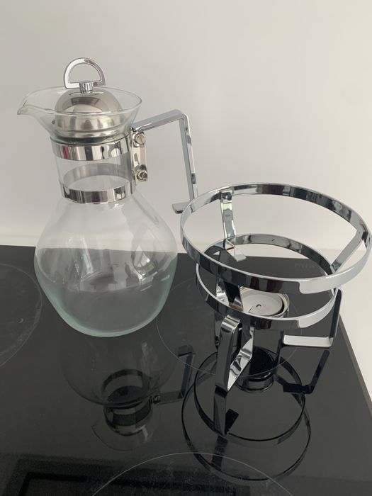 rechaud de cha e galheteiro Cromados