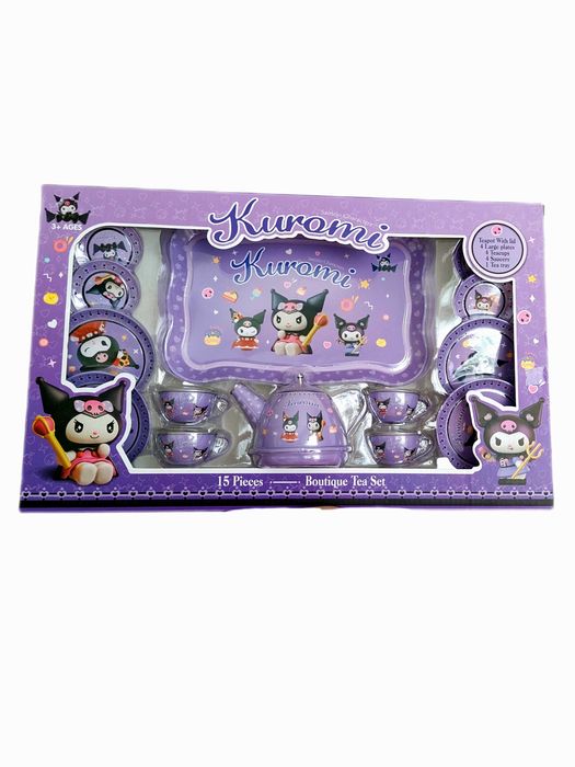 Іграшковий металевий посуд Куроми,детская металлическая посудка Куроми