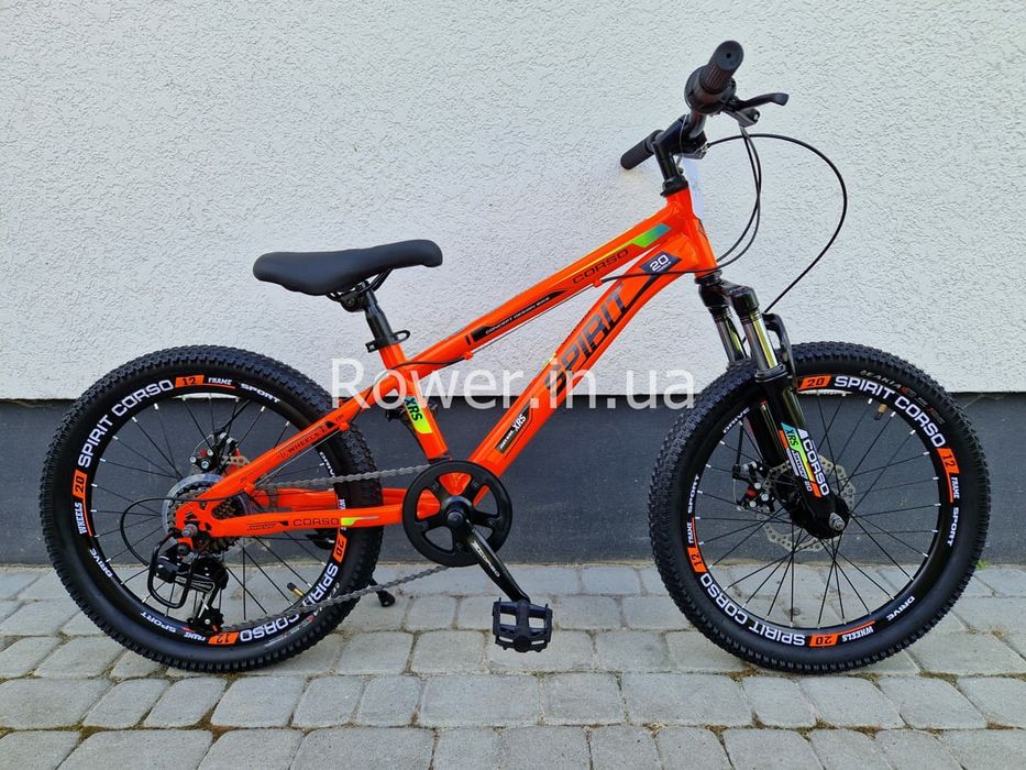 Дитячий гірський велосипед для 5-8 років Corso ST TK-20140 20 orange