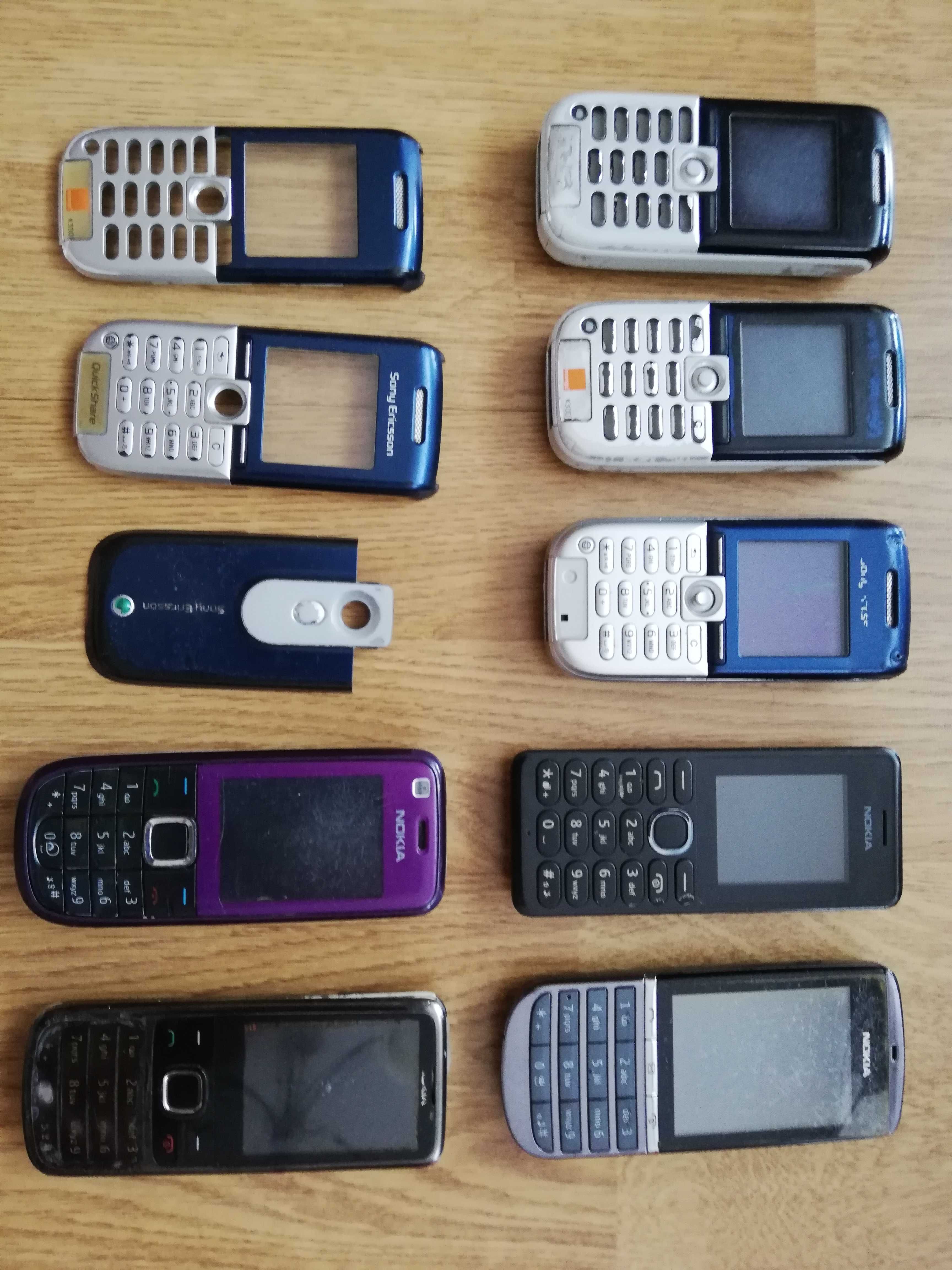 Telefony komórkowe Sony Ericsson k 300i i różne nokie