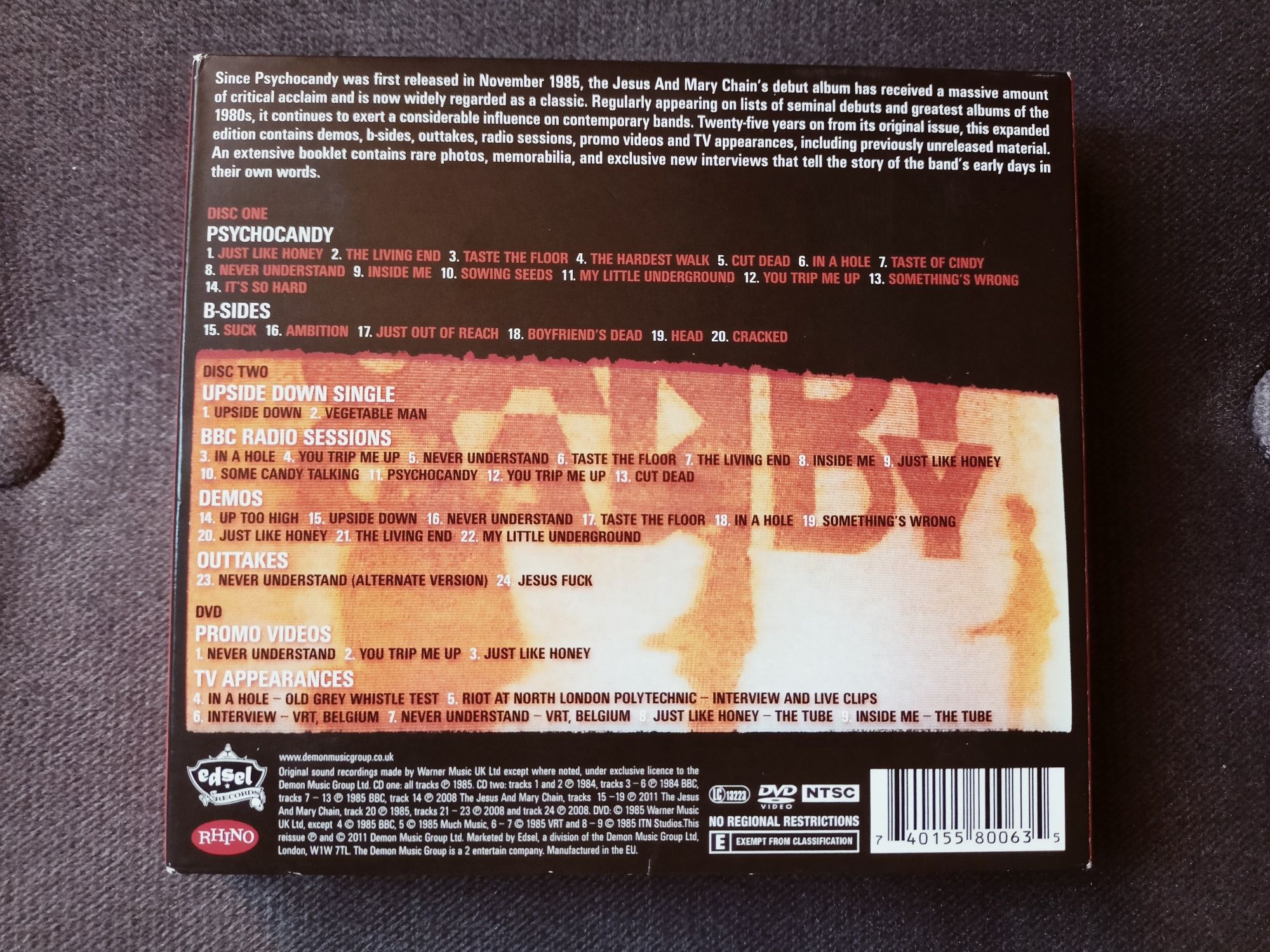 The Jesus And Mary Chain - Psychocandy/ 3 xcd / wydanie specjalne