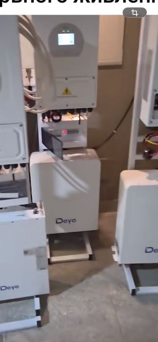 інвертори Deye 5/6/8/12/16 кВт та акумулятори Deye 5 кВт