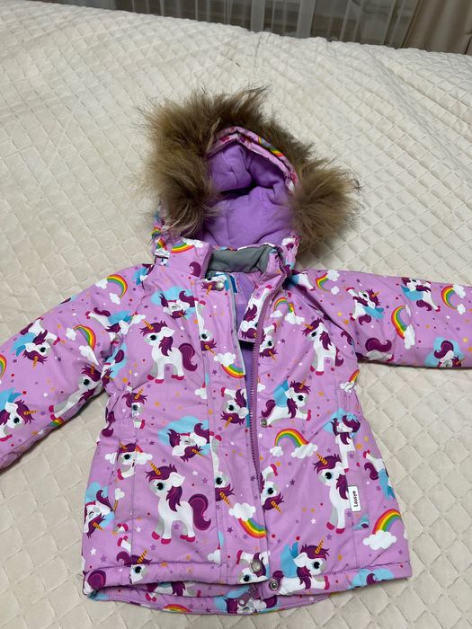 Зимова куртка розмір 98 на дівчинку