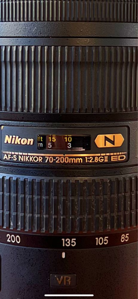 Nikon Lente AF-S Nikkor 70-200mm f/2.8G ED VR II