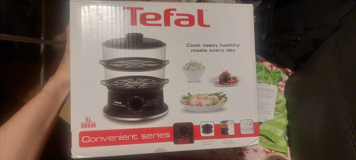 Parowar Tefal VC1401 dwupoziomowy