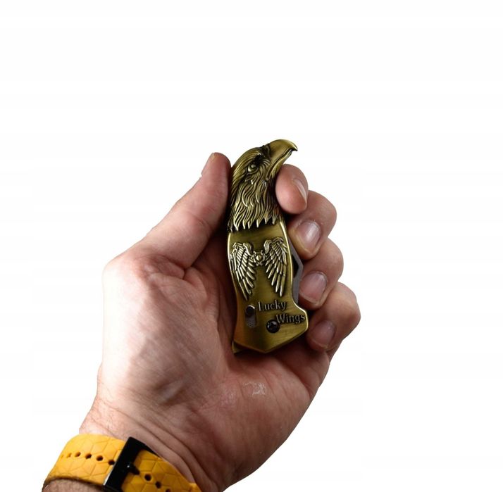 Zapalniczka żarowa Z Nożem 2 W 1 Finka Orzet Eagle Metal Prezent