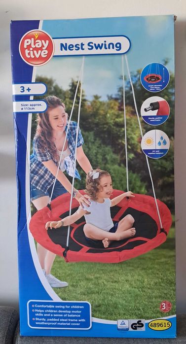 Huśtawka bocianie gniazdo.