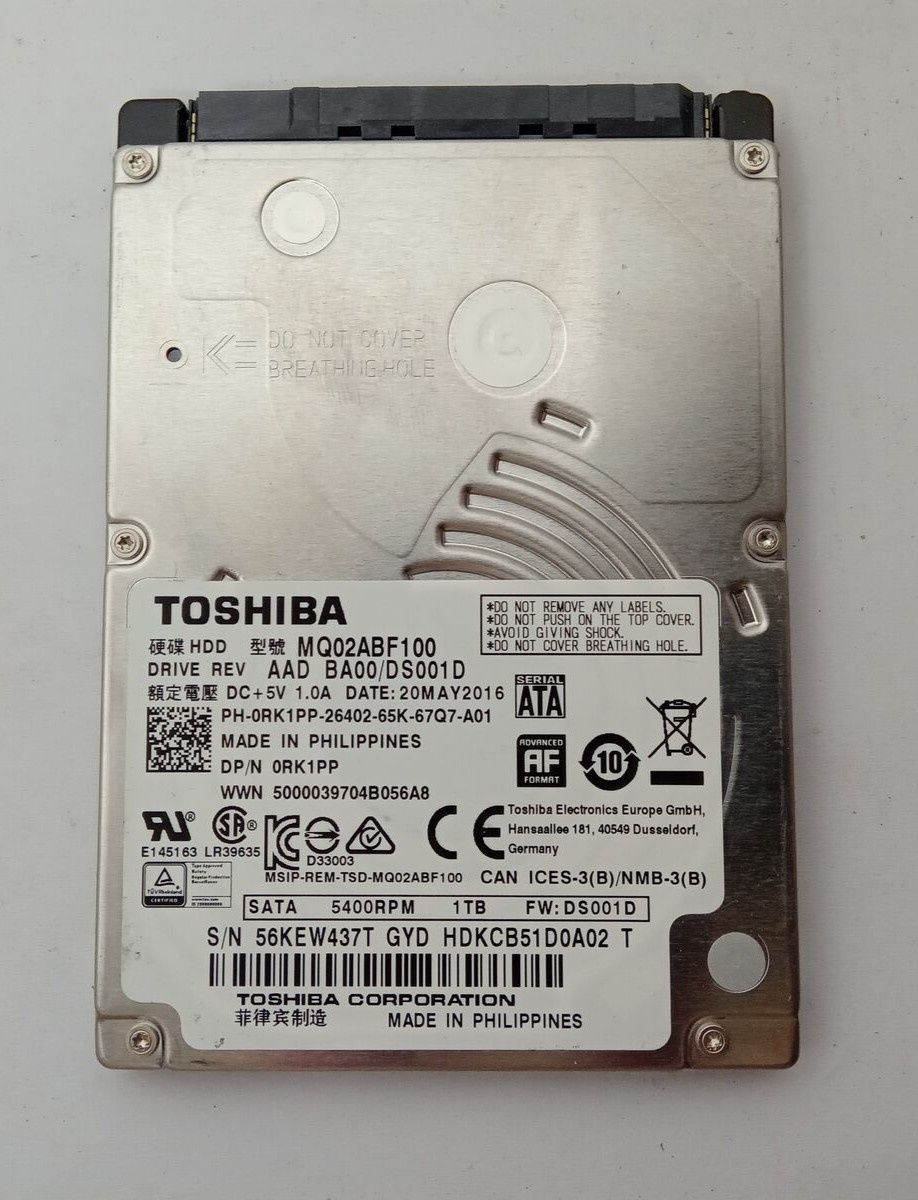 Жорсткий диск Toshiba MQ02ABF100 2.5" 1TB