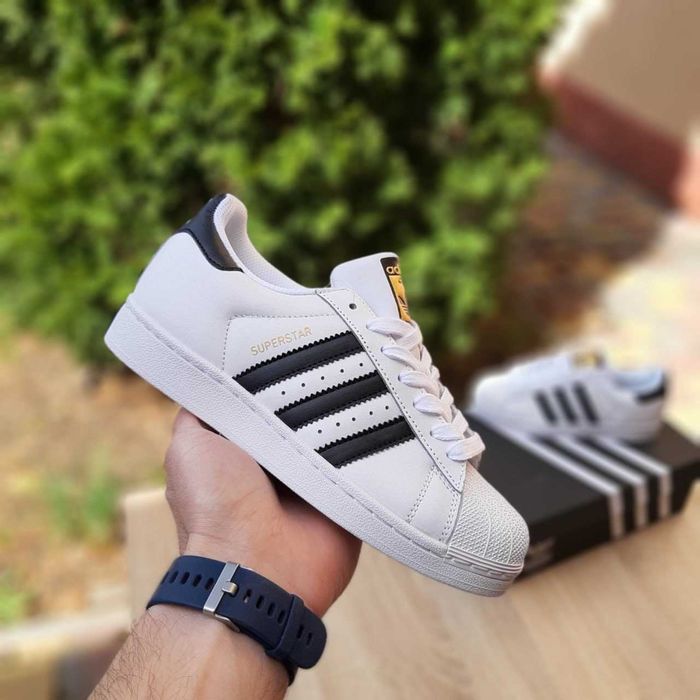 !ТОП ! Adidas Superstar White Black 36 37 38 39 40 41 42 43 44 45