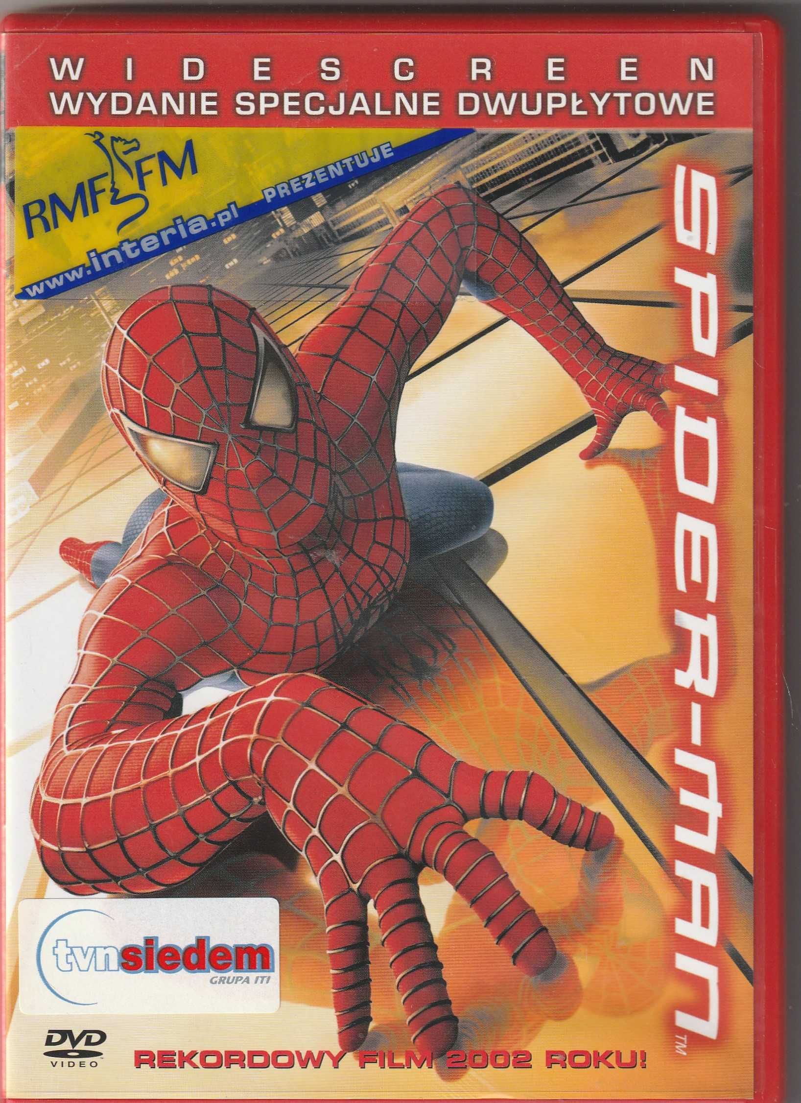 SPIDER MAN specjalne wydanie dwupłytowe DVD