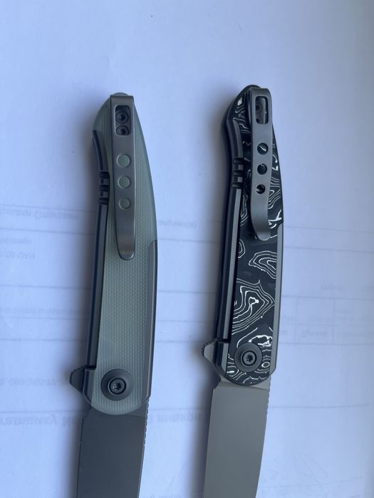 Складной нож We Knife Smooth Sentinel Aluminum