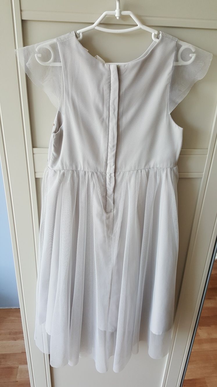 Sukienka cekiny wesele chrzest H&M r.116cm 6 lat