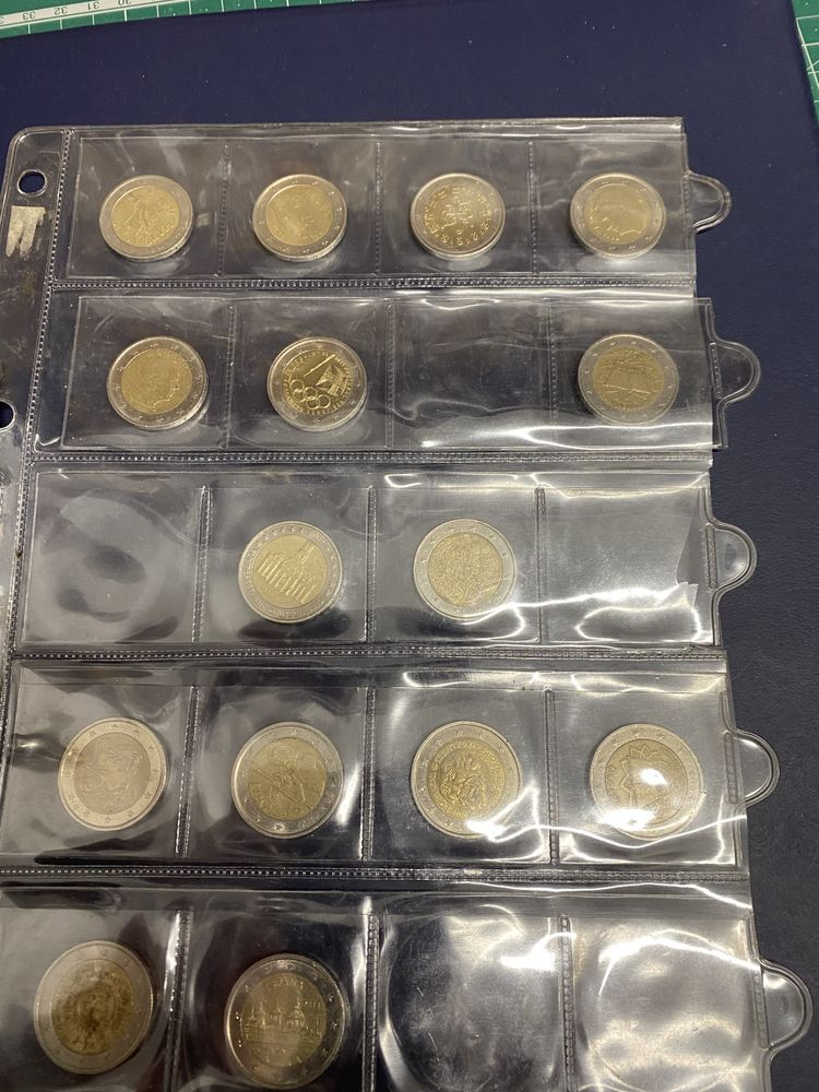 Moedas comemorativas 2euros TROCA