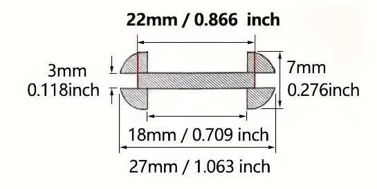 Резиновая прокладка для ПК (круглая, для отверстий водного охлаждения)