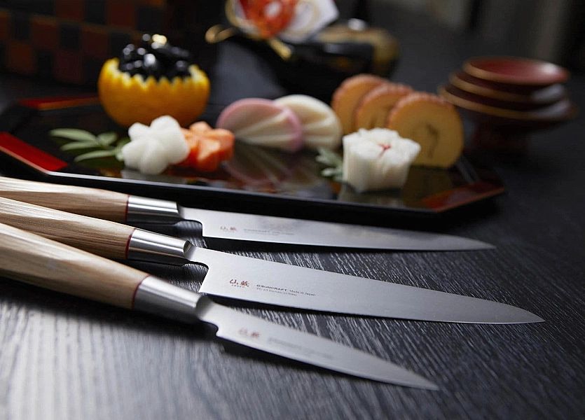 Nóż kuchenny Suncraft SENZO TWISTED OCTAGON Paring 80 mm [TO-01]