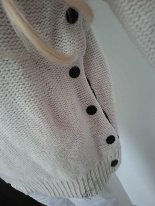 Wełniany damski golf