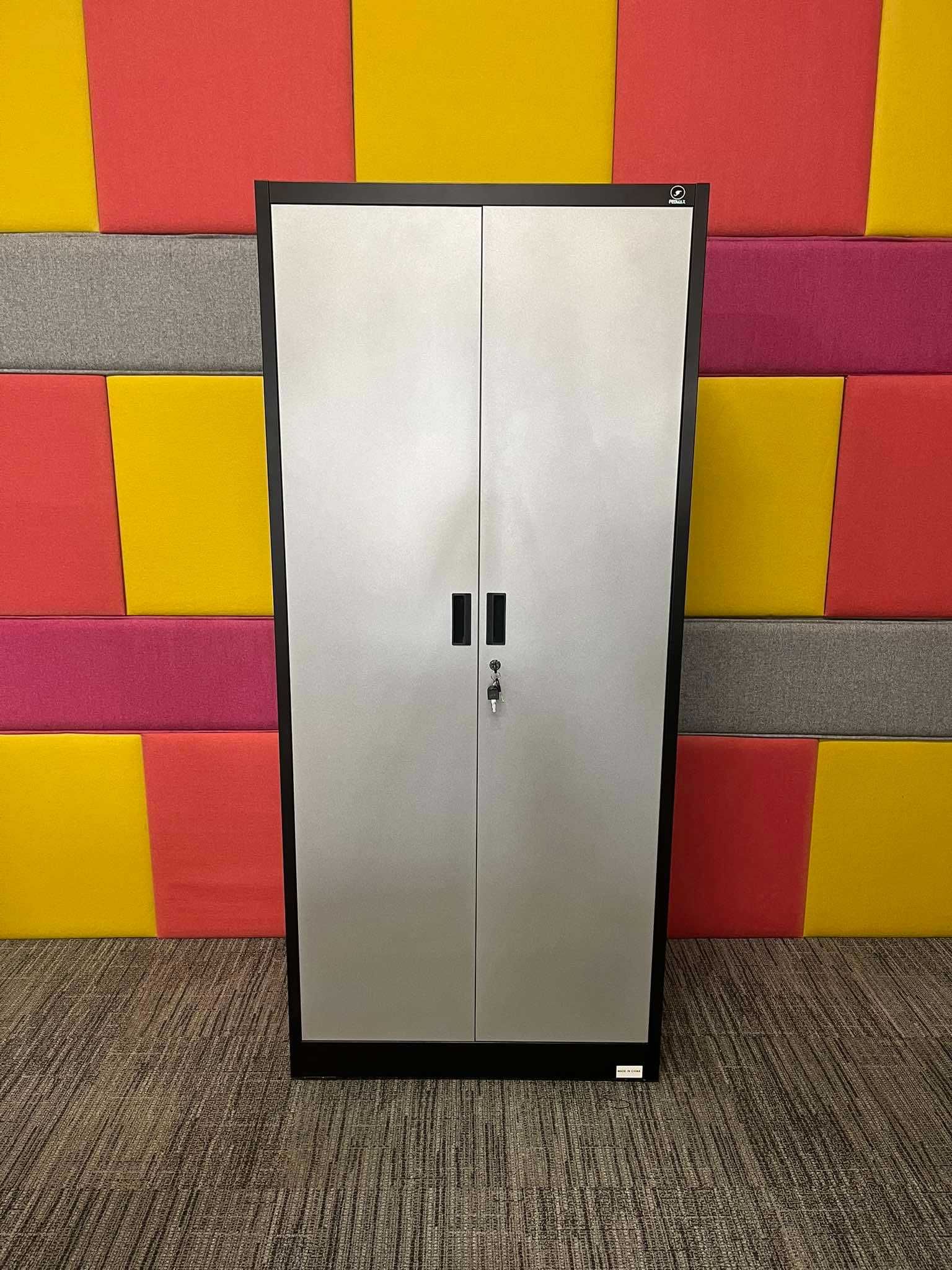 NOWA Szafa metalowa biurowa aktowa garażowa na dokumenty 180x80x40