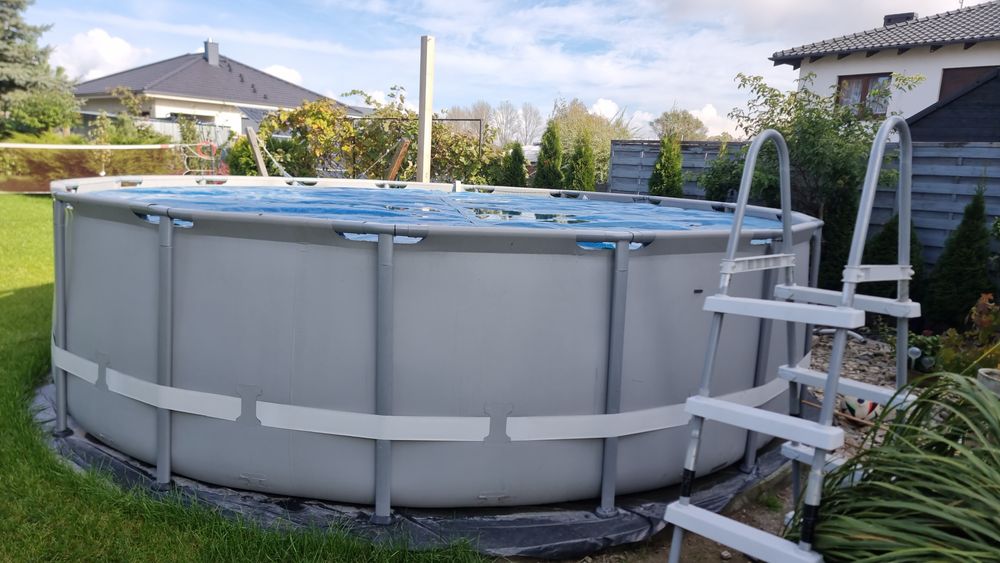 basen stelażowy intex 488x122 + akcesoria