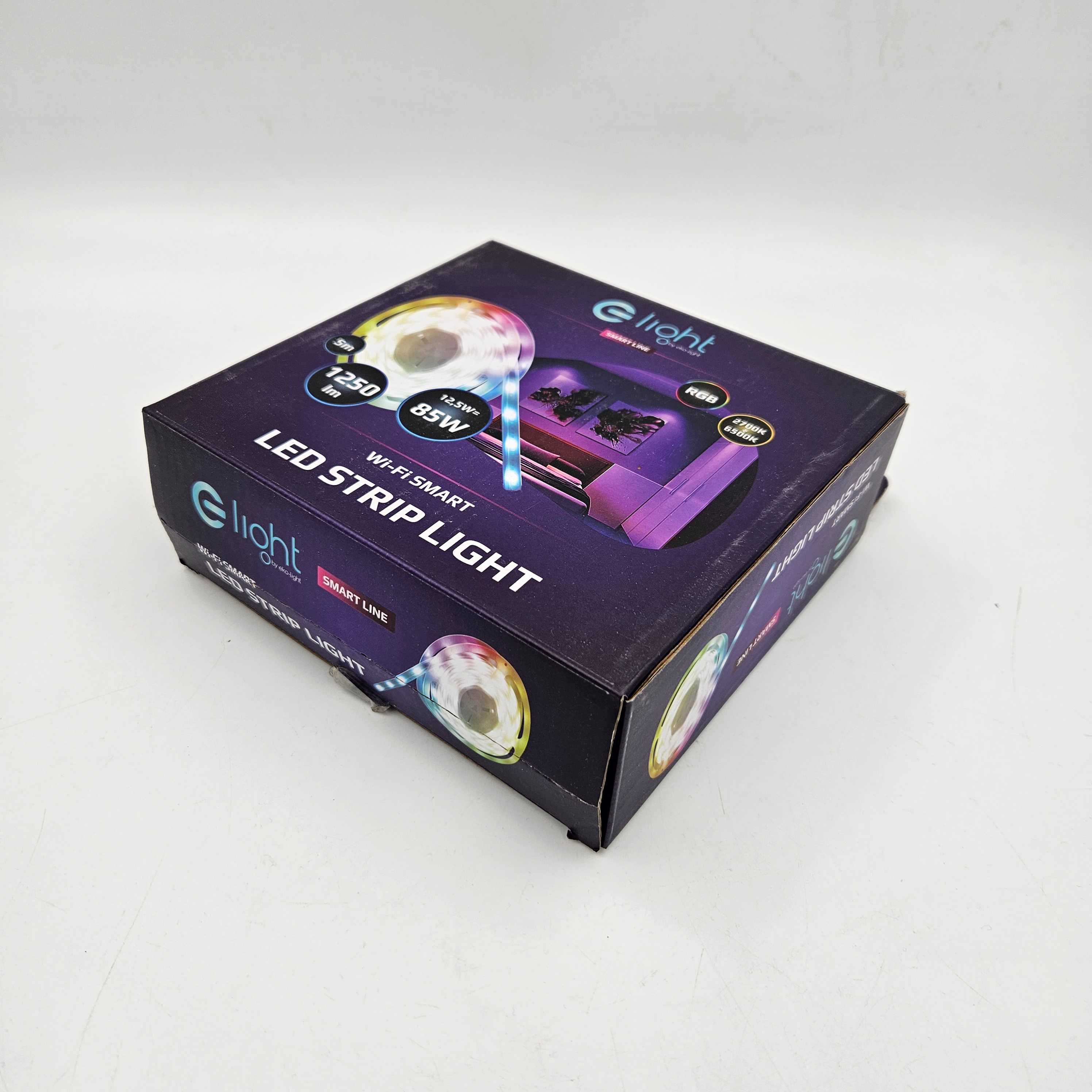 Inteligentna Taśma LED RGB WiFi Eko-light 5m NOWA Okazja!