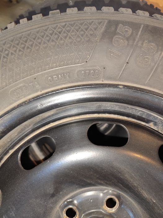 Koła Stalowe 15 Opony zimowe 5x 100