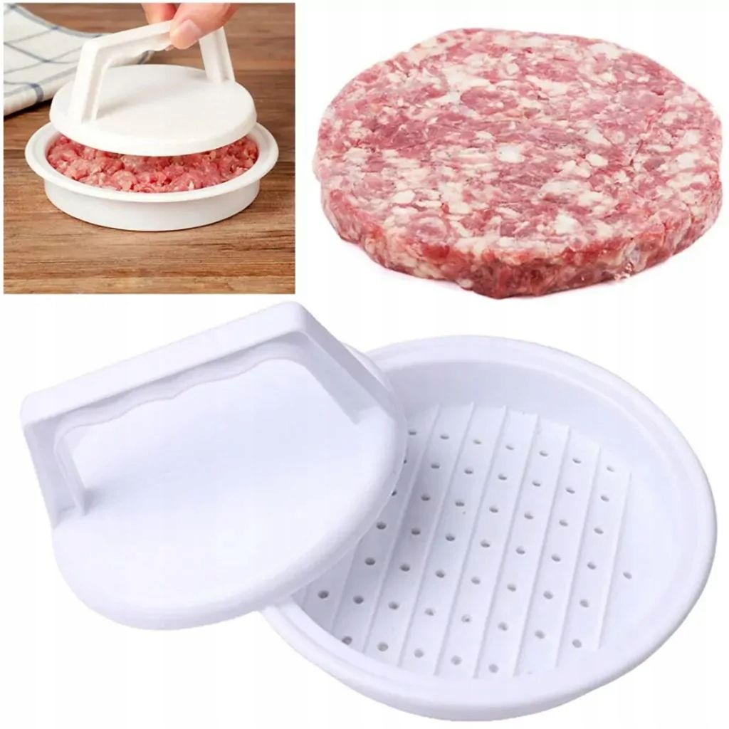 Forma do mięsa burgerów hamburgerów prasa 13 cm okrągła