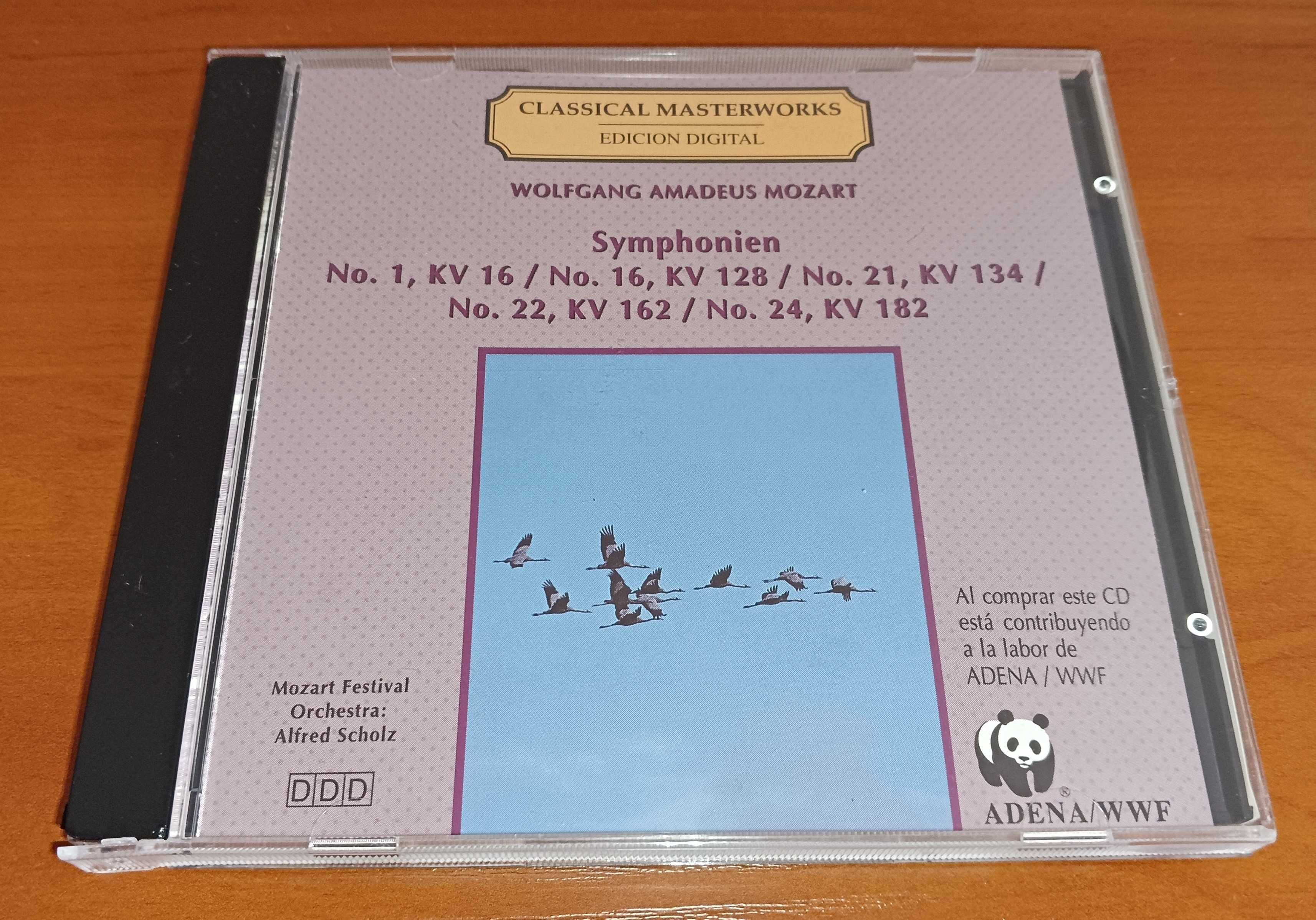 CD Mozart - Symphonien No. 1, 16, 21, 22, 24