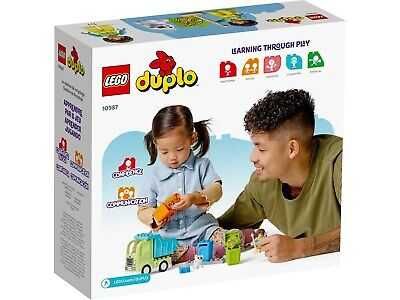 LEGO DUPLO Ciężarówka recyklingowa śmieciarka 31 el.