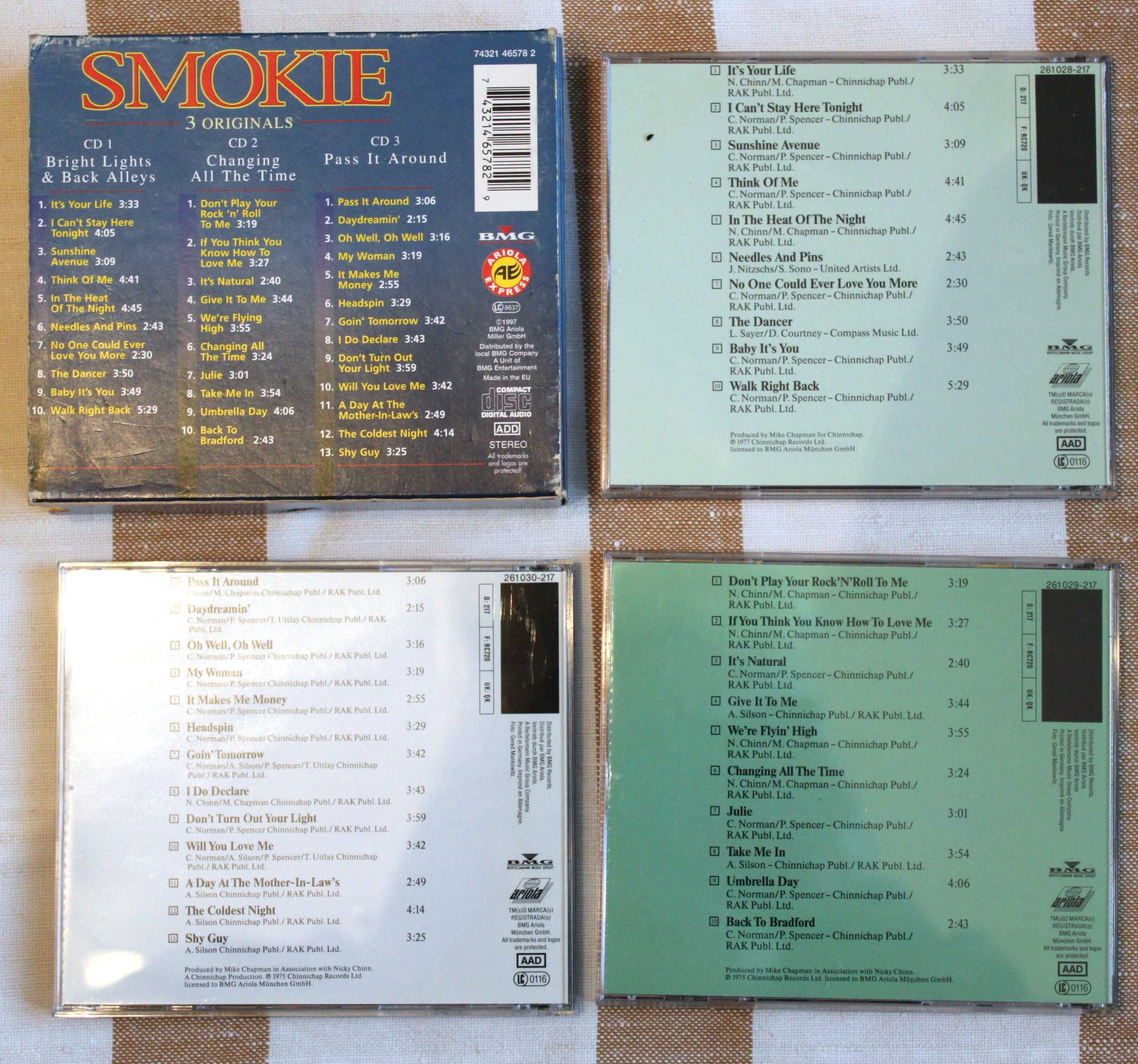 Smokie cd - box 3 płyty