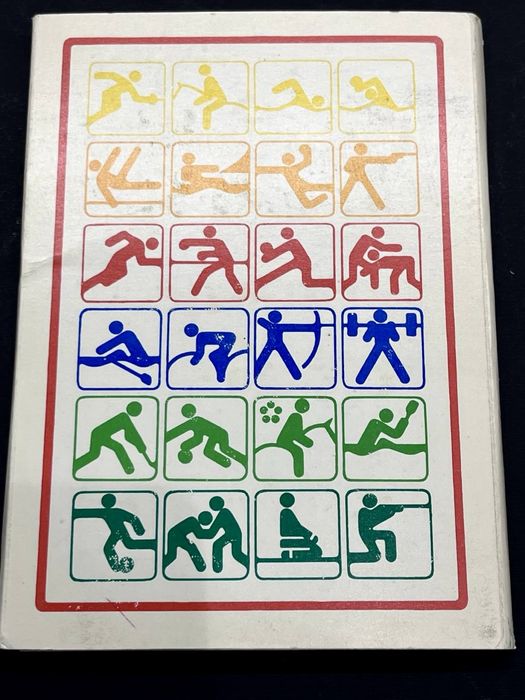 Листівки, картки Олімпіада 80, олимпийские игры 1980,набор 24 открытки