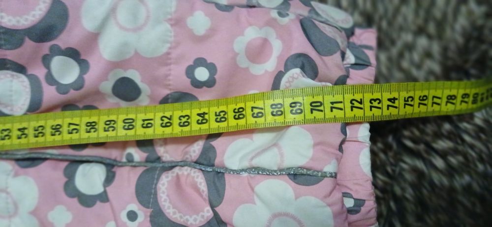 Комбінезон на дівчинку зима