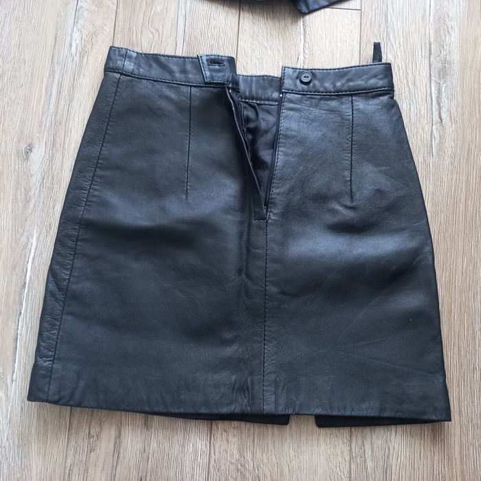 Spodnica skórzana Stan idealny. R. S