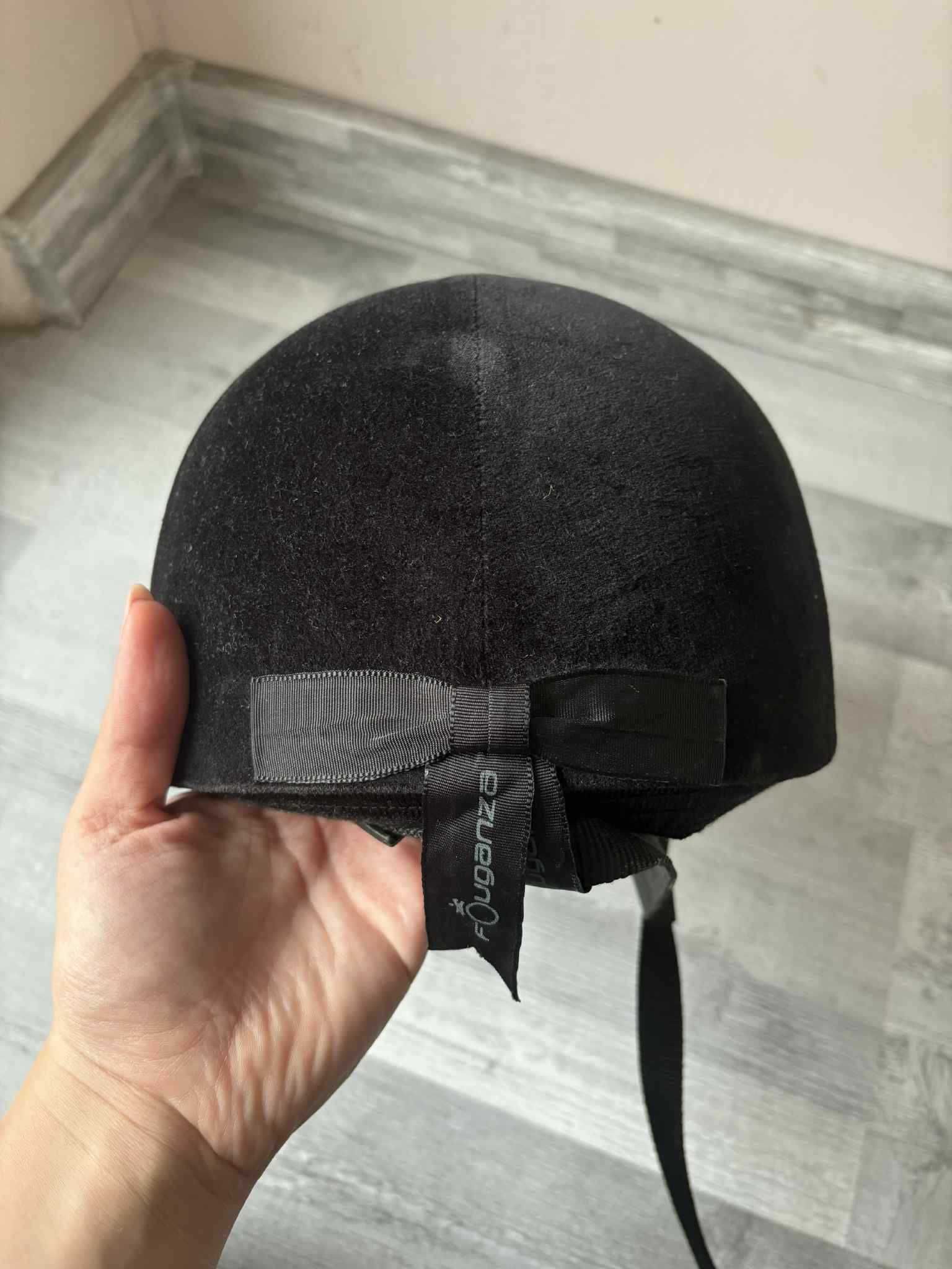 Toczek (kask) jeździecki Fouganza C300 58cm