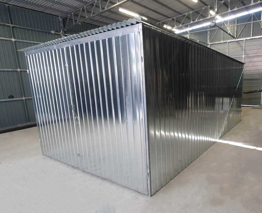 Garaż blaszany schowek 3x5 KONSTRUKCJA OCYNK