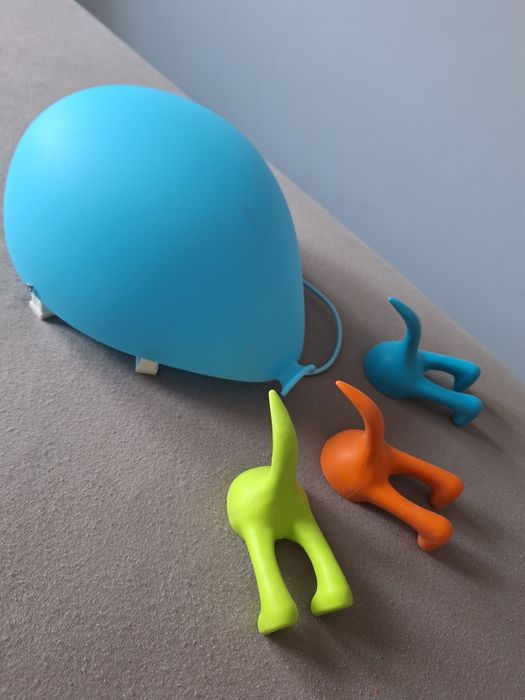 Lampka balonik + wieszaki 3 szt  ikea