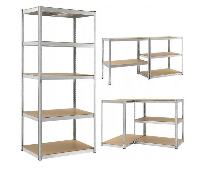 Металевий стелаж 180×90×40  для гаража, підвалу