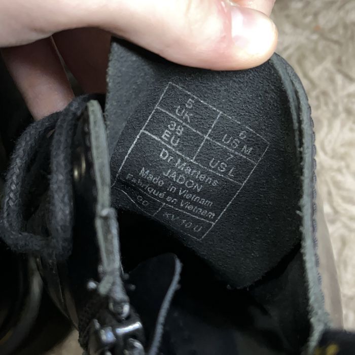 Шкіряні Чоботи Dr. Martens Jadon Black Boots