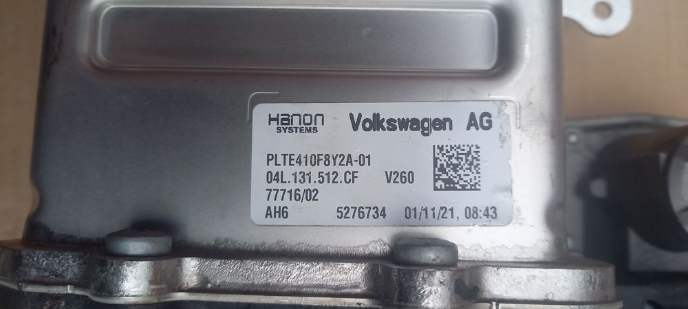 клапан егр EGR VW  Transporter T6 2.0TDI 04L131512T 04L131512CF