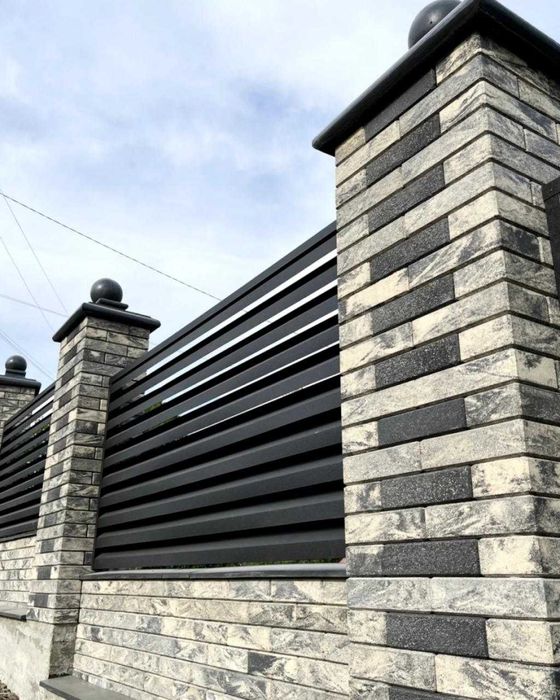 Облицювальна (фасадна) цегла для будинків, парканів, мангалів,альтанок