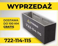 Jarosław - Betonowy Kanał Samochodowy do garażu - producent transport