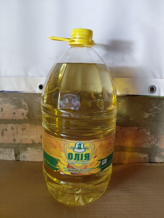 Олія рафінована , сиродавлена 1л , 5л