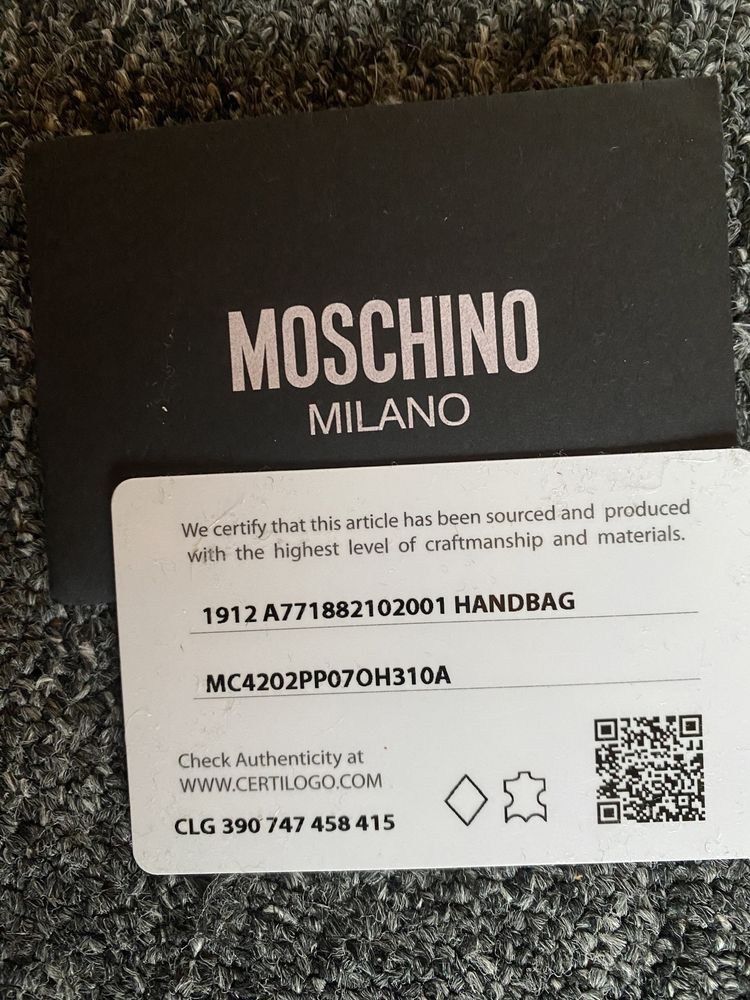 Сумка Moschino оригинал