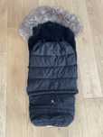 śpiworek cottonmoose black zimowy z futerkiem do Cybex
