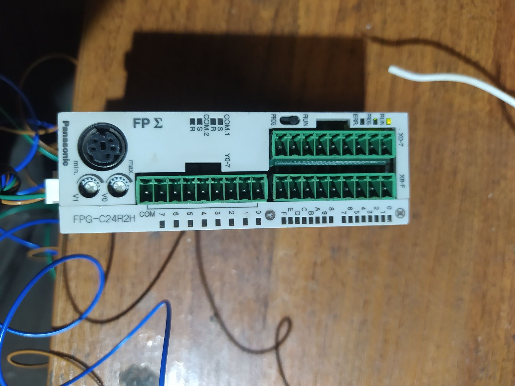 Plc плк Panasonic fpe-c24 afpg2423h fpg-c24r2h.
Має недолік - не працю