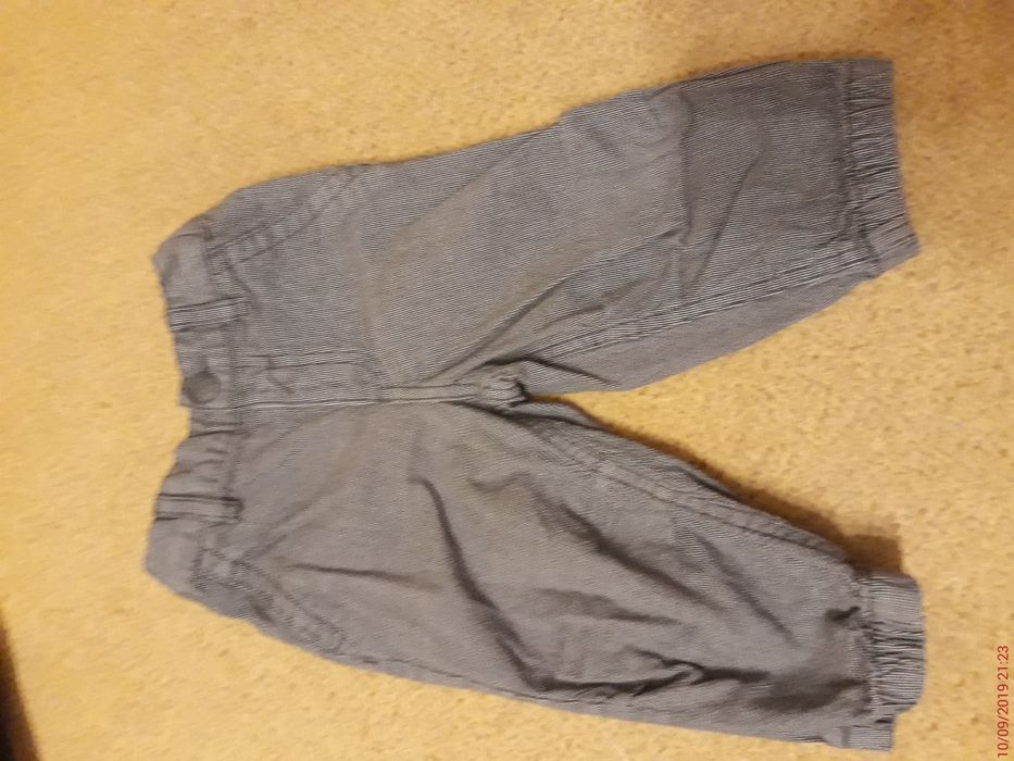Spodnie spodenki eleganckie H&M r 74