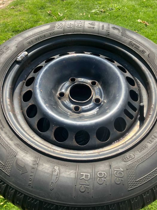 Koła stalowe opony Zimowe 5x110 195/65 R15 6-8 mm bieżnik
