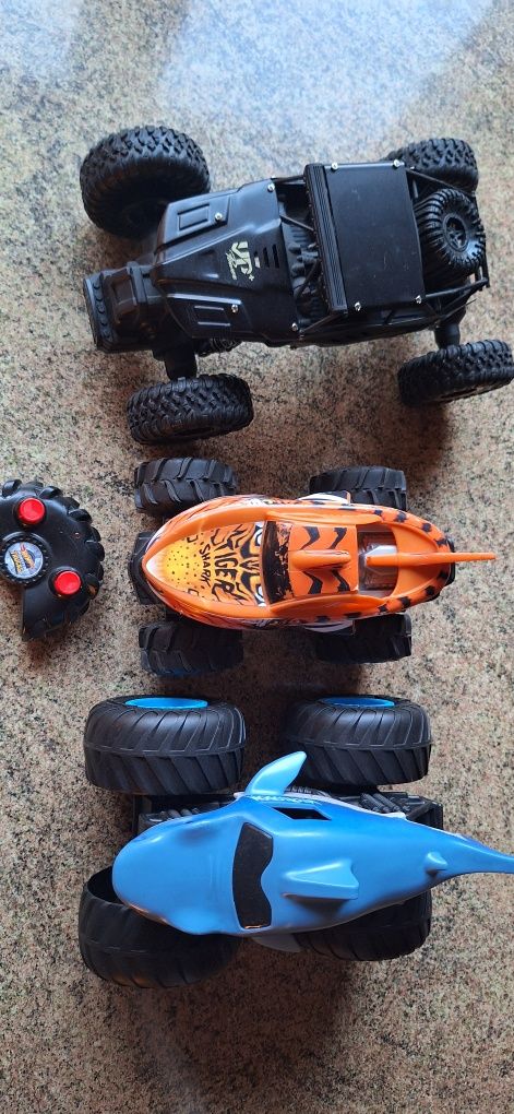Tiger shark zdalnie sterowany hot wheels megalodon monster jam monster